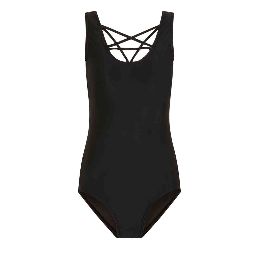 Banned - PENTAGRAM Swimsuit - Black